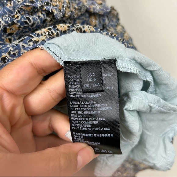 by Anthropologie Kira off-the-shoulder Peasant dress size: 2 - Picture 13 of 15